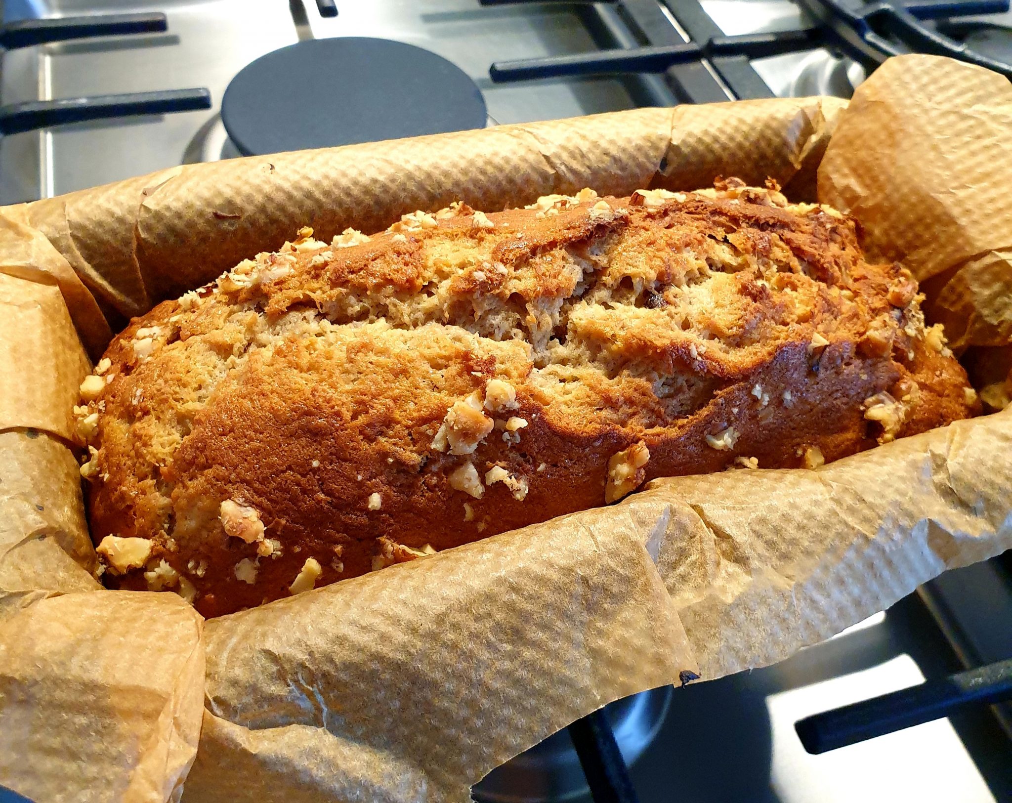 Banana, Date & Walnut Loaf Cake – Mins Menu